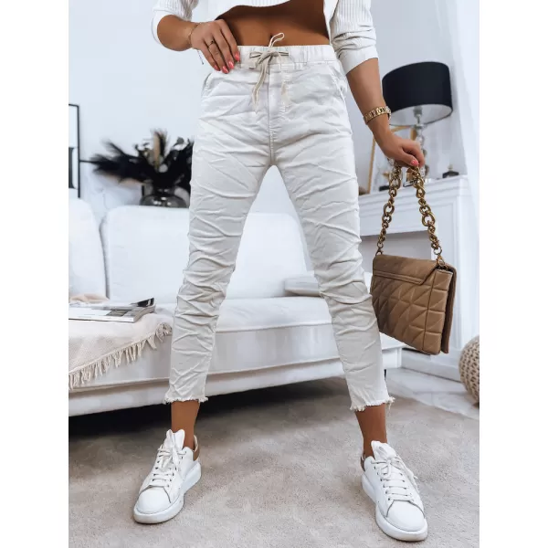  Damenhosen DSTREET UY1342 BEIGE 