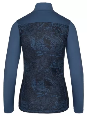 Damen Funktions-T-Shirt mit langen Ärmeln KILPI LEEMA-W SL0508KI DUNKELBLAU