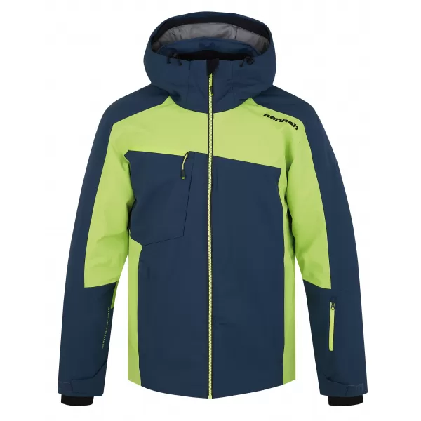  Herrenjacke HANNAH KELTON MITTERNACHTSMARINE/LIMETTENGRÜN 