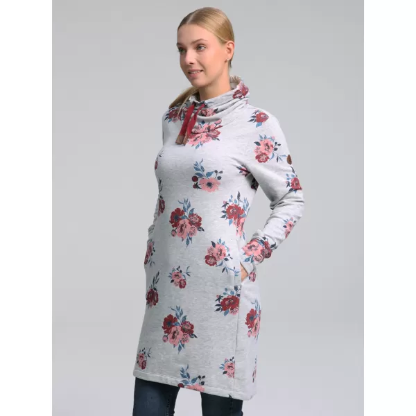  Kleid LOAP EBUNKA CLW22147 GRAU 