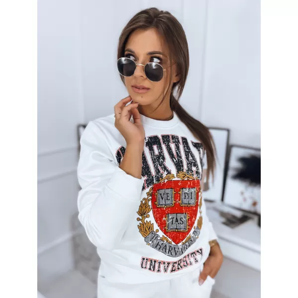  Damen Sweatshirt DSTREET BY1127 WEIß 