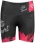 Kurze Premium-Leggings für Damen ALTISPORT SWE/ALW01bS03 ROT