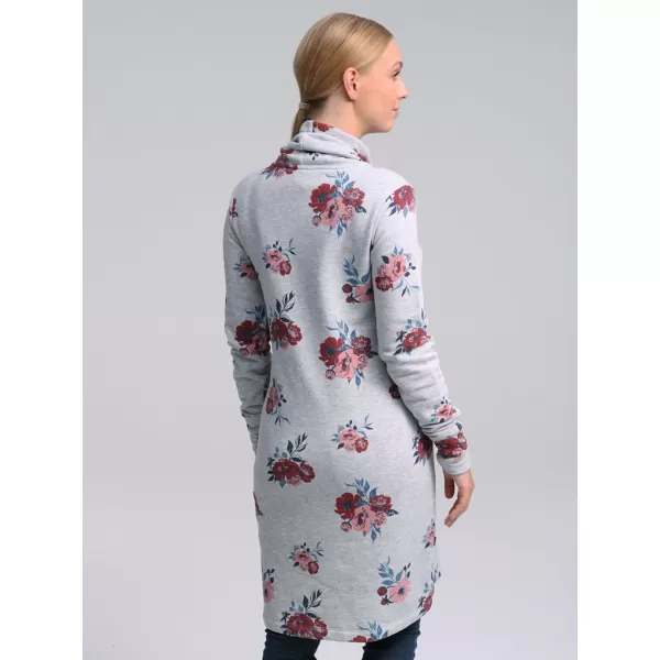  Kleid LOAP EBUNKA CLW22147 GRAU 