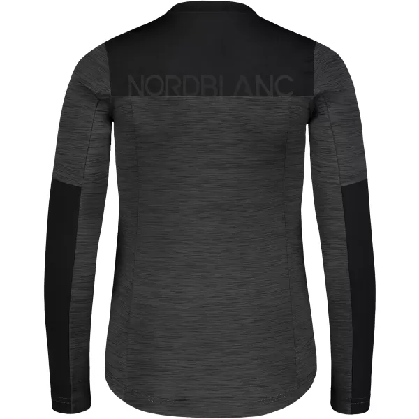  Funktions-T-Shirt für Damen NORDBLANC VIVACIOUS NBSFL7648 GRAUE MELANGE 