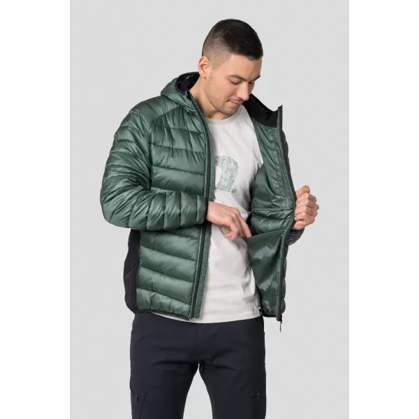  Herrenjacke HANNAH REVEL HOODY DUNKLER WALD/ANTHRAZIT 