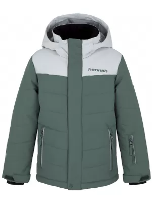 Kinderjacke HANNAH KINAM JR II DUNKLER WALD/MORGENBLAU