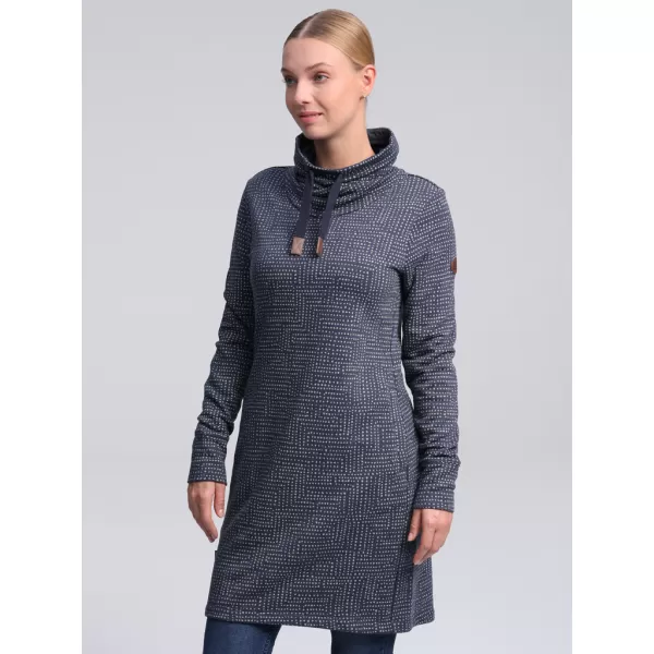  Kleid LOAP EBUNKA CLW22147 BLAU 