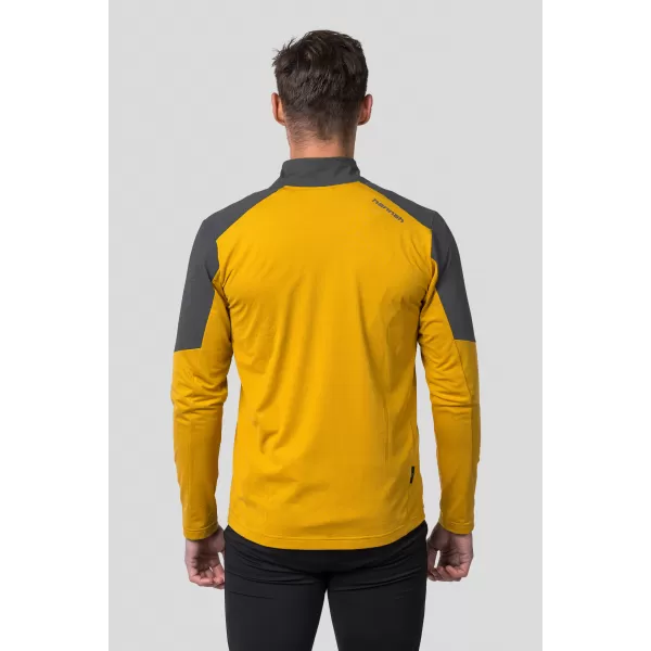  Herren-Sweatshirt HANNAH ENGE ERNTE GOLD/ASPHALT MEL 