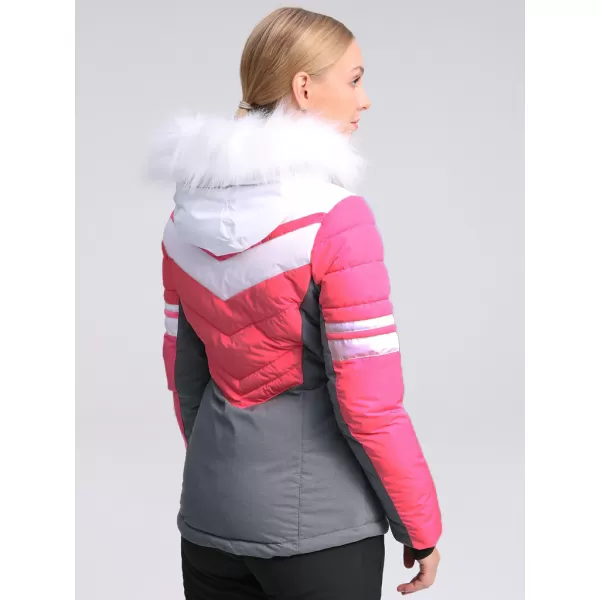  Winterjacke für Damen LOAP ORINNA OLW2211 GRAU 