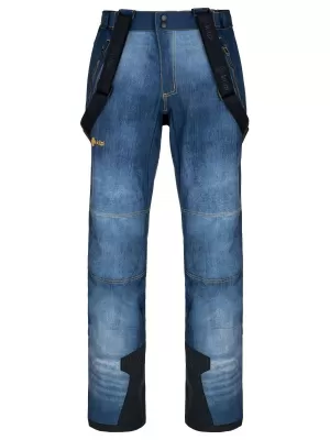 Softshellhose für Herren KILPI JEANSO-M SM0408KI DUNKELBLAU