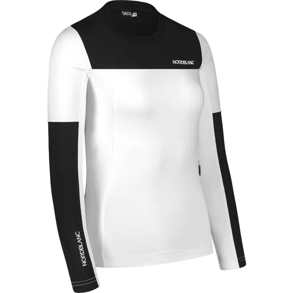  Funktions-T-Shirt für Damen NORDBLANC VIVACIOUS NBSFL7648 WEIß 