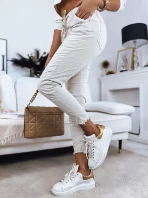 Damenhosen DSTREET UY1342 BEIGE