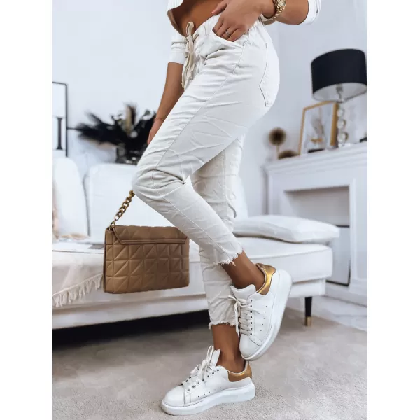  Damenhosen DSTREET UY1342 BEIGE 