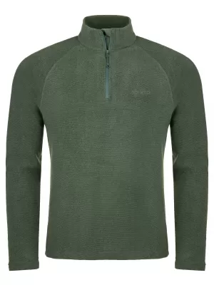 Fleece-Sweatshirt für Herren KILPI ALMERI-M SM0211KI DUNKELGRÜN