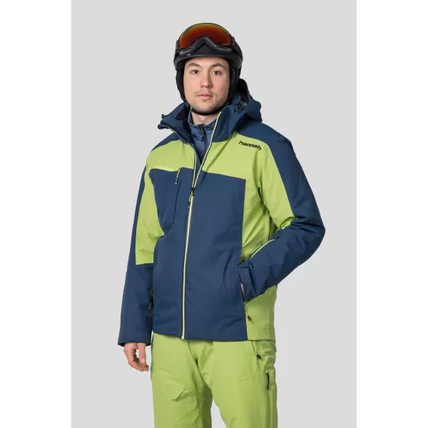  Herrenjacke HANNAH KELTON MITTERNACHTSMARINE/LIMETTENGRÜN 