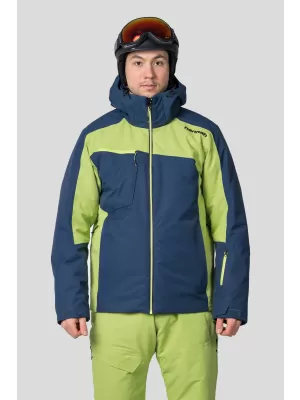 Herrenjacke HANNAH KELTON MITTERNACHTSMARINE/LIMETTENGRÜN