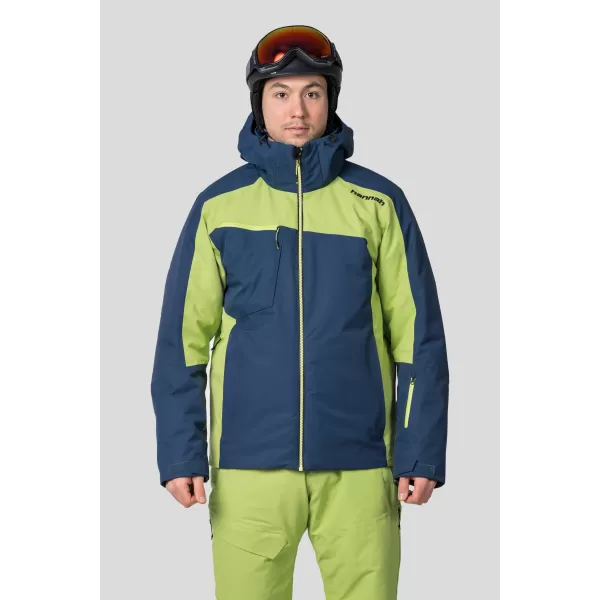  Herrenjacke HANNAH KELTON MITTERNACHTSMARINE/LIMETTENGRÜN 