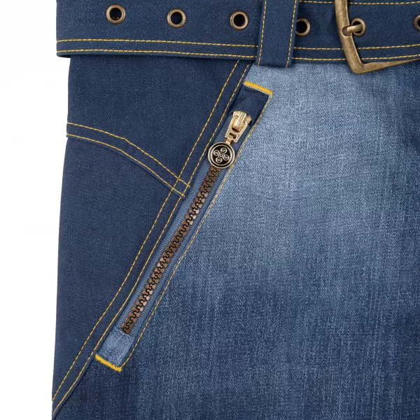  Softshellhose für Damen KILPI JEANSO-W SL0409KI BLAU 