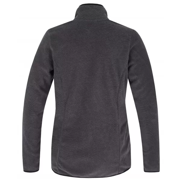  Damen-Sweatshirt HANNAH SIANA ANTHRAZITFARBENER STREIFEN 