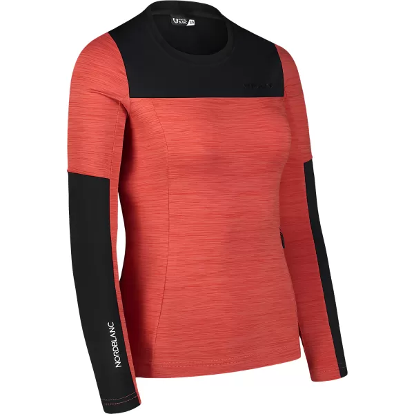  Funktions-T-Shirt für Damen NORDBLANC VIVACIOUS NBSFL7648 ROT 