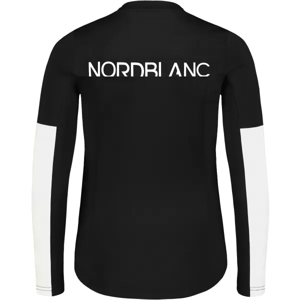  Funktions-T-Shirt für Damen NORDBLANC VIVACIOUS NBSFL7648 KRISTALLSCHWARZ 