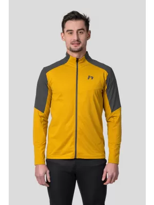 Herren-Sweatshirt HANNAH ENGE ERNTE GOLD/ASPHALT MEL