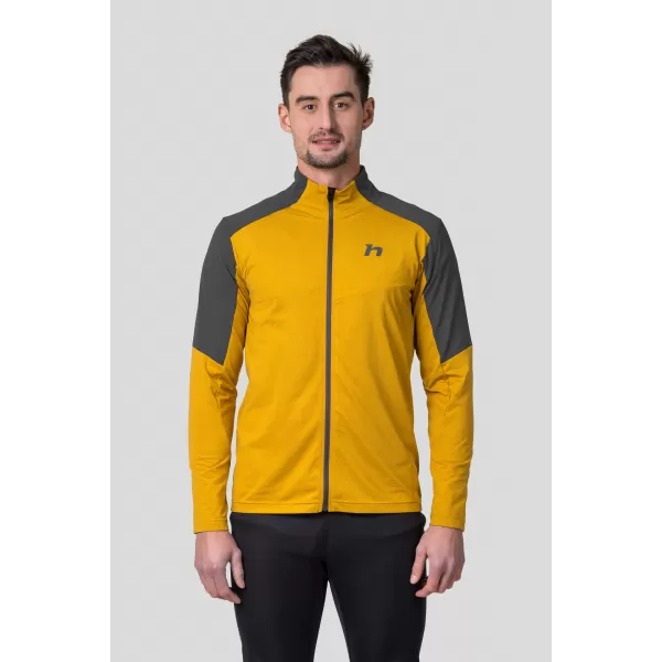  Herren-Sweatshirt HANNAH ENGE ERNTE GOLD/ASPHALT MEL 