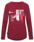 Damen-T-Shirt LOAP ABENKA CLW22162 DUNKELROSA