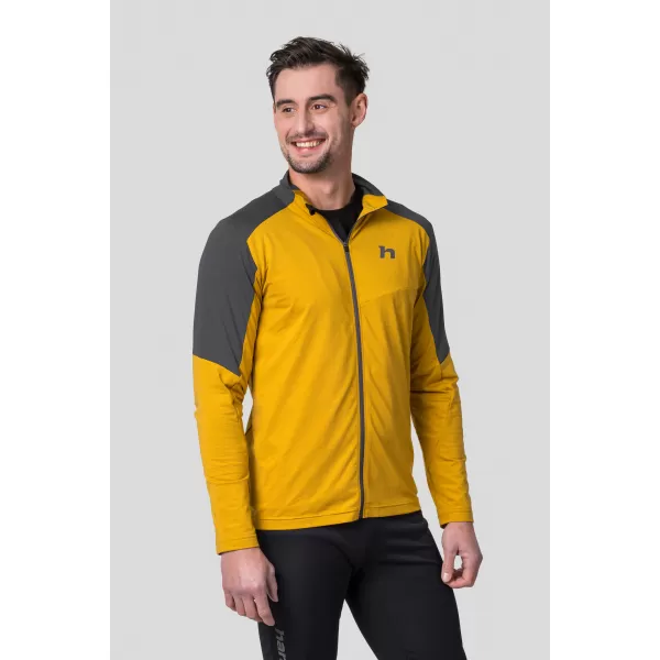 Herren-Sweatshirt HANNAH ENGE ERNTE GOLD/ASPHALT MEL 