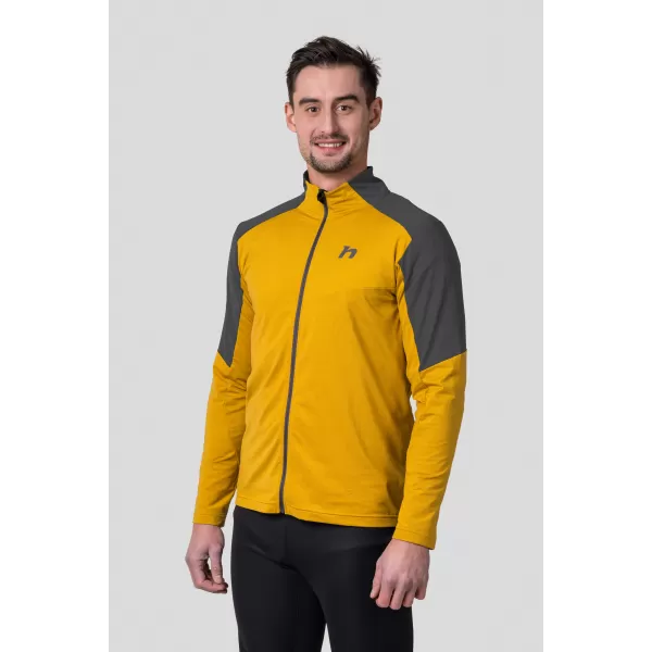  Herren-Sweatshirt HANNAH ENGE ERNTE GOLD/ASPHALT MEL 