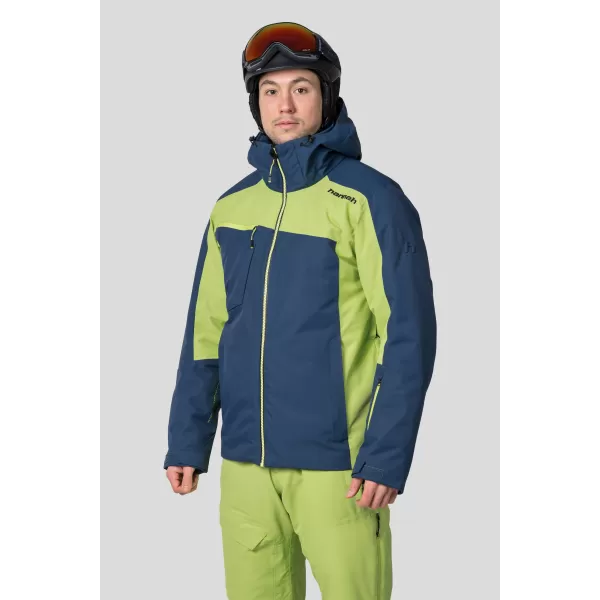  Herrenjacke HANNAH KELTON MITTERNACHTSMARINE/LIMETTENGRÜN 