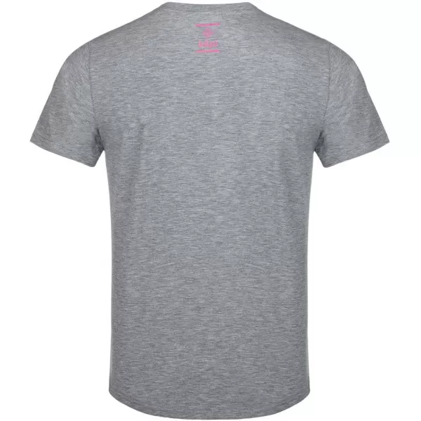  Herren-T-Shirt mit kurzen Ärmeln KILPI BLADE-M SM0306KI DUNKELGRAU 