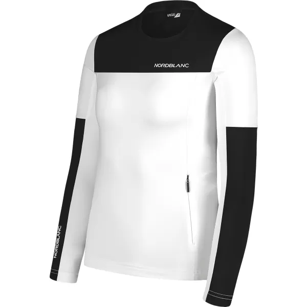  Funktions-T-Shirt für Damen NORDBLANC VIVACIOUS NBSFL7648 WEIß 