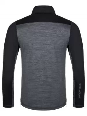 Herren-Sweatshirt KILPI ERIN-M SM0207KI SCHWARZ