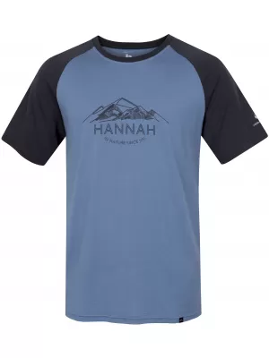 Herren-T-Shirt HANNAH TAREGAN BLAUER SCHATTEN/ASPHALT