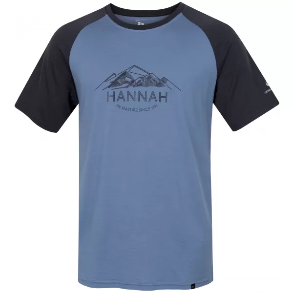  Herren-T-Shirt HANNAH TAREGAN BLAUER SCHATTEN/ASPHALT 