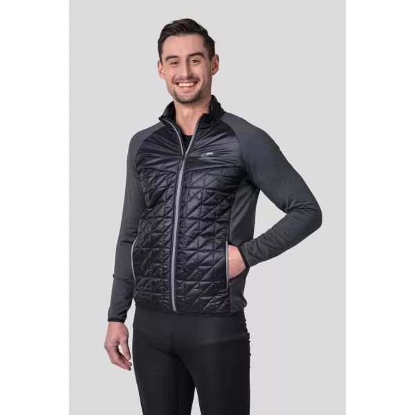  Herren-Sweatshirt HANNAH ENRYX ANTHRAZIT/DUNKELGRAUMEL 