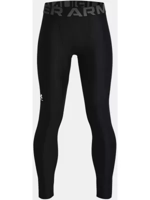 Leggings für Jungen UNDER ARMOUR HG ARMOUR LEGGINGS 1361738-001 SCHWARZ