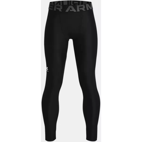  Leggings für Jungen UNDER ARMOUR HG ARMOUR LEGGINGS 1361738-001 SCHWARZ 
