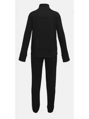 Mädchenset UNDER ARMOUR EM KNIT TRACK SUIT 1363380-002 SCHWARZ