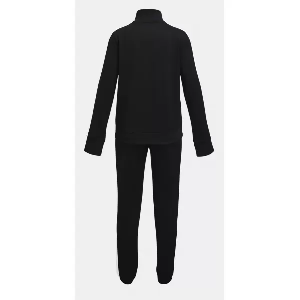  Mädchenset UNDER ARMOUR EM KNIT TRACK SUIT 1363380-002 SCHWARZ 