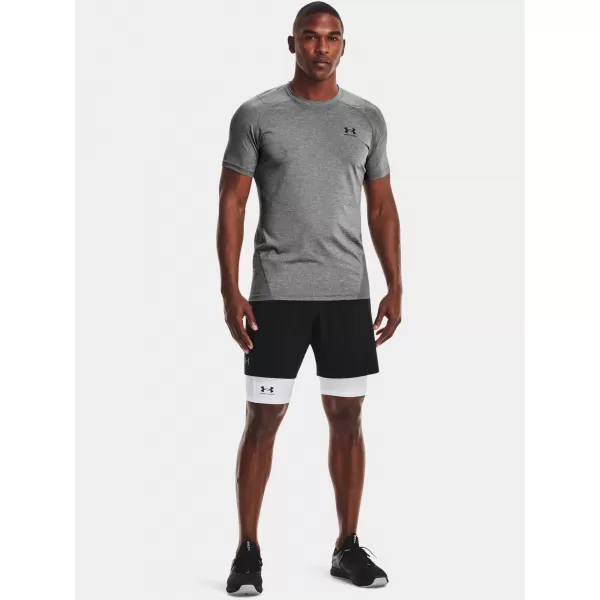  Kompressionsshorts für Herren UNDER ARMOUR HG ARMOUR LNG SHORTS 1361602-100 WEIß 