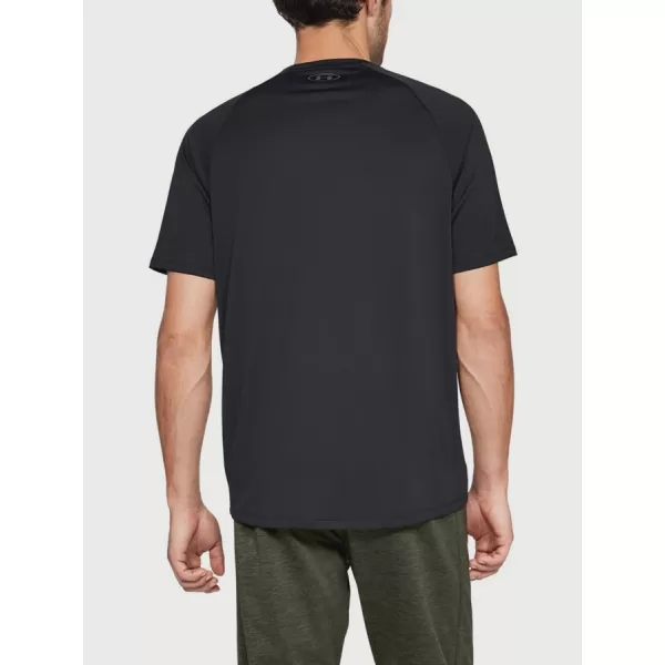 Herren-T-Shirt UNDER ARMOUR TECH 2.0 SS TEE 1326413-001 SCHWARZ 