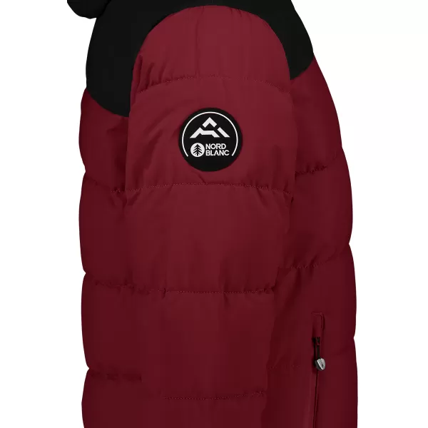  Herren-Winterjacke NORDBLANC STANDOUT NBWJM7710 BURGUND 