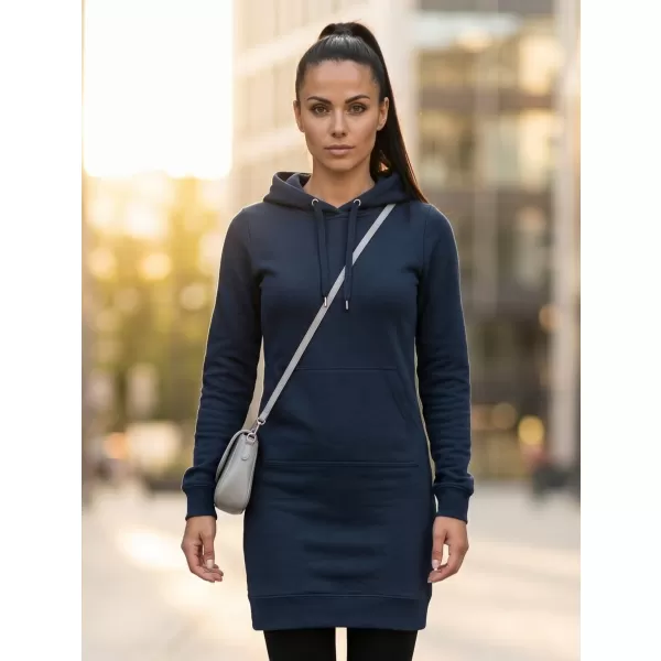  Erweitertes Damen-Sweatshirt MALFINI SNAP 419 MARINEBLAU 