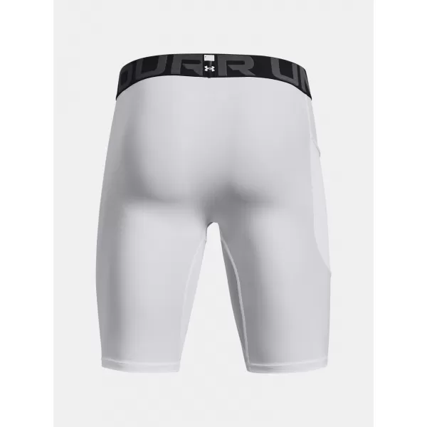  Kompressionsshorts für Herren UNDER ARMOUR HG ARMOUR LNG SHORTS 1361602-100 WEIß 