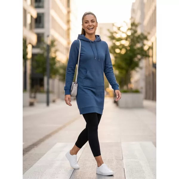  Erweitertes Damen-Sweatshirt MALFINI SNAP 419 MITTERNACHTSBLAU 