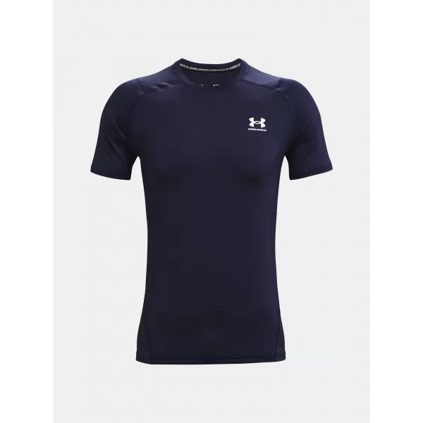  Herren-T-Shirt UNDER ARMOUR HG ARMOUR FITTED SS 1361683-410 BLAU 