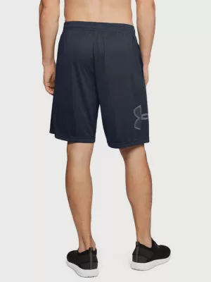 Herrenshorts UNDER ARMOUR TECH GRAPHIC SHORT 1306443-409 BLAU