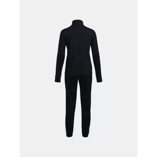 Damen-Set UNDER ARMOUR TRICOT TRACKSUIT 1365147-001 SCHWARZ 